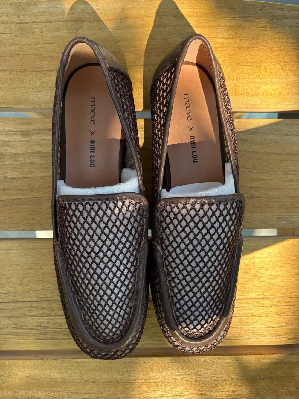 Maeve x Bibi Lou Exclusive Mesh Loafers